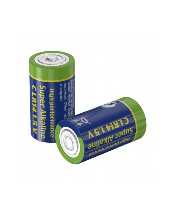 gembird Bateria alkaiczna LR14 C-Cell, 1.5V, 2 sztuki