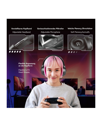 logilink Słuchawki z mikrofonem BT6.0 , czarne