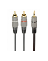 gembird Kabel stereo minijack 3.5mm na 2*RCA 2.5m pozłacane złącza - nr 1