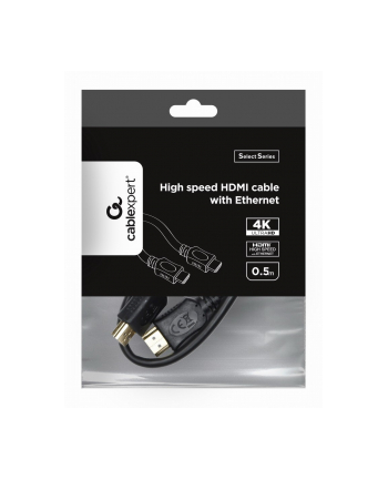 gembird Kabel HDMI z Ethernet Select Series 0.5 m