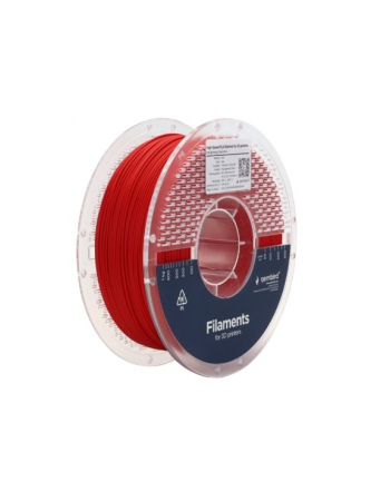gembird Filament PLA High Speed, 1,75 mm, 1 kg, czerwony