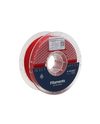 gembird Filament PLA High Speed, 1,75 mm, 1 kg, czerwony