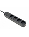 gembird Inteligentna listwa zasilająca Tuya 4xFR 2xUSB-A 1xUSB-C Czarna - nr 3