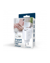 gembird Ładowarka uniwersalna USB 2-portowa (A+C), 2.4 A, biała - nr 2