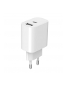 gembird Ładowarka uniwersalna USB 2-portowa (A+C), 2.4 A, biała - nr 7