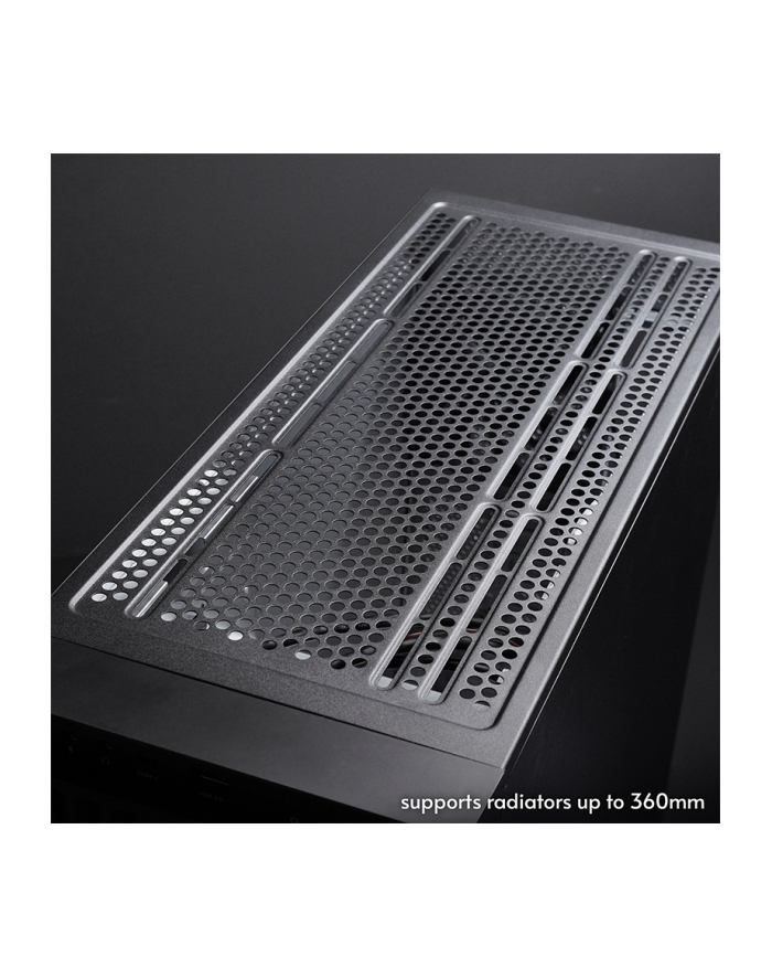 Obudowa Chieftec Uni BW-01B-OP ATX bez okna bez zasilacza czarna główny