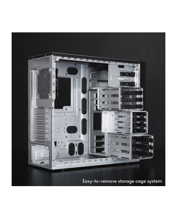 Obudowa Chieftec Uni BW-01B-OP ATX bez okna bez zasilacza czarna