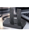 gembird Stacja dokująca do komputerów stacjonarnych z dwoma dyskami SSD USB typu C, M.2 NVME (i SATA), czarna - nr 4