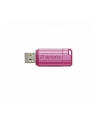 Pendrive Verbatim PinStripe USB Drive 128GB USB 2.0 Gorący Różowy - nr 4