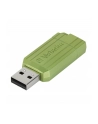Pendrive Verbatim PinStripe USB Drive 64GB USB 2.0 Eukaliptusowy Zielony - nr 1