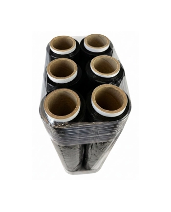 bstech Folia stretch czarna 23mic 1,5kg x 6 BOX nr 1