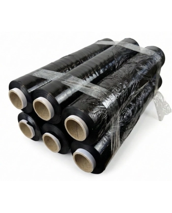 bstech Folia stretch czarna 23mic 3,0kg x 6 BOX nr 1