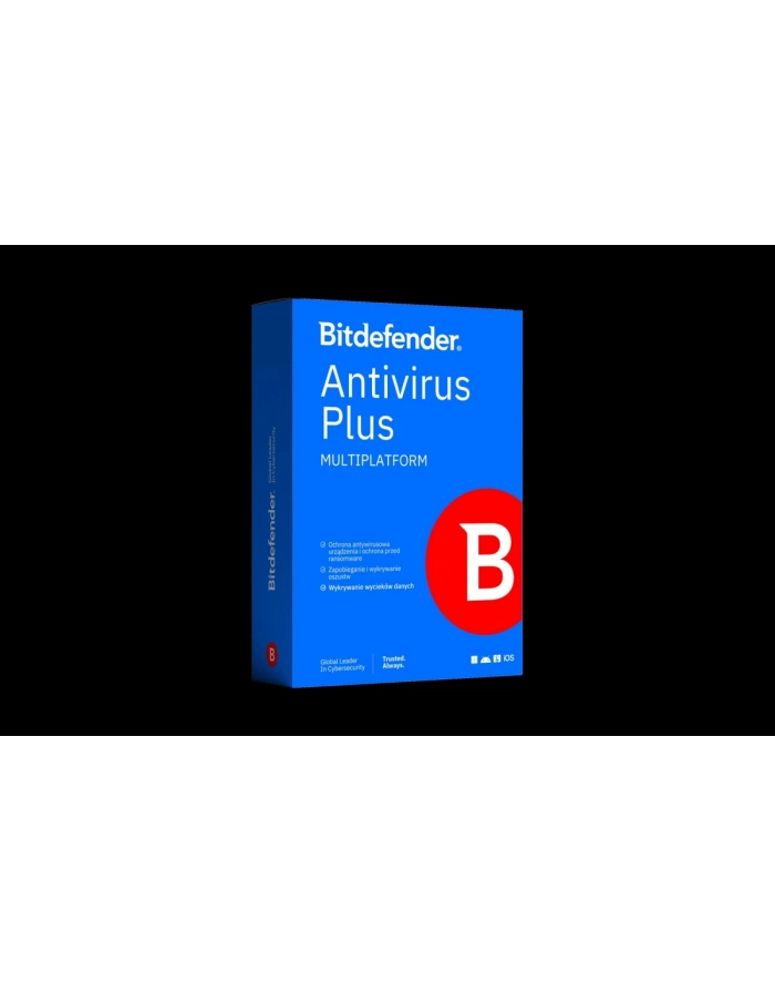 bitdefender *BDF ESD AV Multiplatfor 1Stan.2Lata BMAV-N-2Y-1D główny
