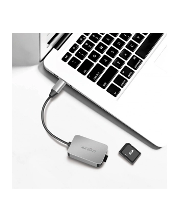 logilink Czytnik kart USB3.2 Gen 1, SD/microSD, USB-C nr 2