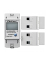 qoltec Jednofazowy elektroniczny licznik zużycia energii na szynę DIN | RESET | licznik okresowy i stały | 230V | 60A | LCD | LED | 2P - nr 4