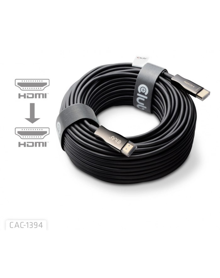 Club3D HDMI-Kabel A -> A 2.1 aktiv opt. 8K60Hz UHD 100 Meter retail główny