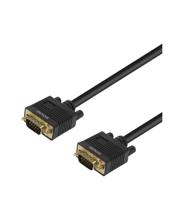 savio Kabel VGA (M )- VGA (M) ekranowany 2 feryty CL-202 główny