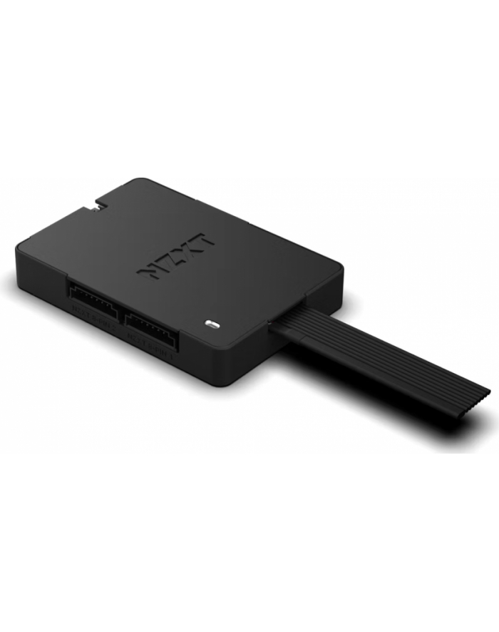 NZXT Control Hub - Cyfrowe sterowanie oswietleniem RGB i predkoscia wentylatorów PWM - Sterowanie do 5 wentylatorami PWM lub 4 wentylatorami główny