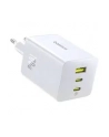 Ładowarka sieciowa Baseus GaN EnerFill FE11 P10182102213-00 szybka 100W 2xUSB-C PD + 1xUSB biała - nr 1