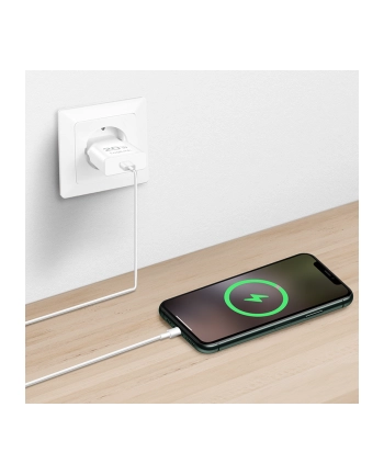 Ładowarka sieciowa LogiLink PA0345 USB GaN, 20 W, 1x USB-C (PD), biała nr 1