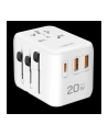 Ładowarka sieciowa podróżna LogiLink PA0356 USB GaN, 20 W, 4 złącza (PD), biała - nr 3