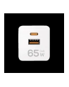 Ładowarka sieciowa LogiLink PA0371 USB GaN, 65 W, 1x USB-C (PD), 1x USB-A (QC), biała - nr 2