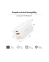 Ładowarka sieciowa LogiLink PA0371 USB GaN, 65 W, 1x USB-C (PD), 1x USB-A (QC), biała - nr 3