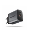 axagon Ładowarka sieciowa ACU-PQ67 PD'QC 67W 2-port GaN, USB-A + USB-C - nr 1