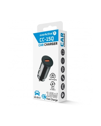 everactive Ładowarka samochodowa CC-15Q QC3.0 18W 1XUSB