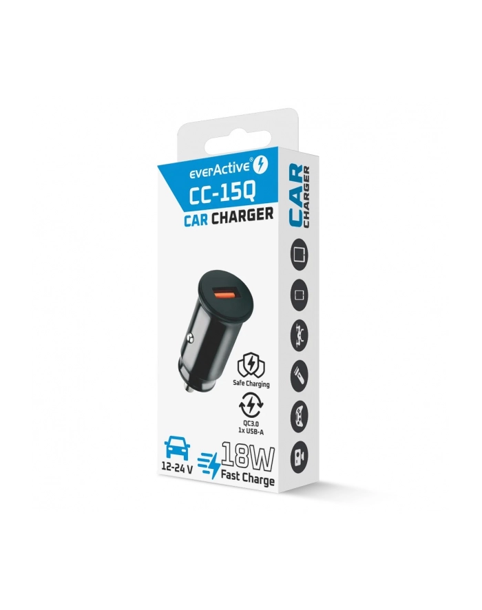 everactive Ładowarka samochodowa CC-15Q QC3.0 18W 1XUSB główny