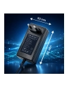 qoltec Ładowarka do akumulatora AGM GEL STD | Prostownik 24V | 19.2W |  5.5x2.1 | kabel 1.8m - nr 5