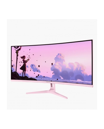 Arozzi | Nova | 34 '' | VA | UWQHD | 21:9 | 165 Hz | 1 ms | 3440 x 1440 pixels | 350 cd/m² | HDMI ports quantity 2 | Pink