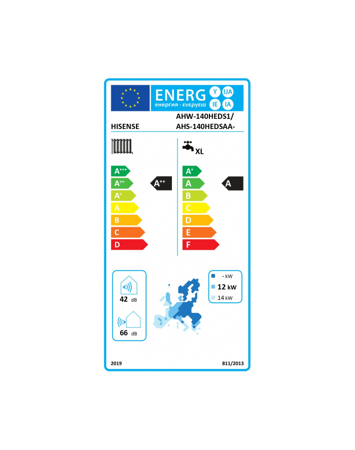 Hisense AHS-140HEDSAA-23 główny