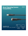 digitus Kabel adapter USB 2.0 do RS232 (DB9) | Chipset FTDI (FT232RNL) | PVC, czarny | Mocowanie w tulejkach gwintowanych | 1.8m - nr 4