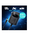 qoltec Ładowarka do akumulatora AGM GEL STD | Prostownik 6V/12V | 6W |  5.5x2.1 | kabel 1.8m - nr 2