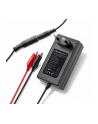 qoltec Ładowarka do akumulatora AGM GEL | Prostownik 12V | 2A | 24W |   5.5x2.1 | kabel 1.8m - nr 3