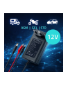 qoltec Ładowarka do akumulatora AGM GEL STD | Prostownik 24V | 19.2W |  5.5x2.1 | kabel 1.8m - nr 2