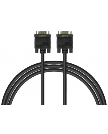 savio Kabel VGA (M )- VGA (M) ekranowany 2 feryty CL-202
