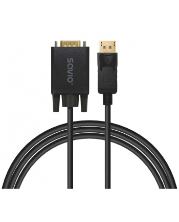 savio Kabel Display Port-VGA CL-203 1.8m