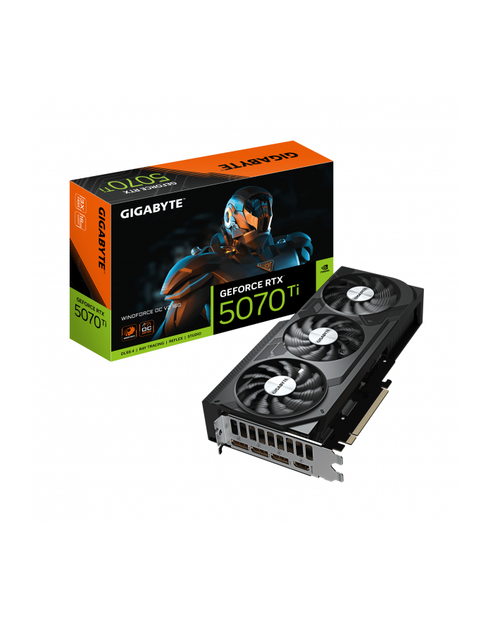 gigabyte Karta graficzna GeForce RTX 5070 Ti WINDFORCE OC V2 16G 256BIT GDDR7 główny