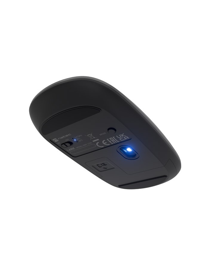 natec Mysz Lark bezprzewodowa 4000DPI cicha blue sense główny