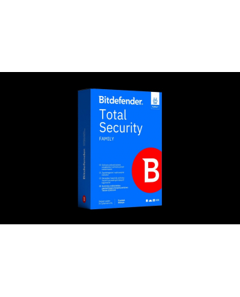 bitdefender *BDF ESD TotalSecurity Family 25St. 1Rok BTSF-N-1Y-25D