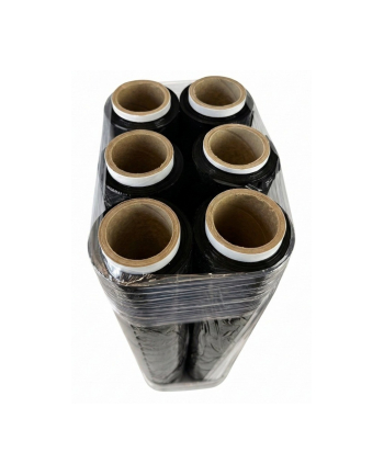 bstech Folia stretch czarna 23mic 1,5kg x 6 BOX