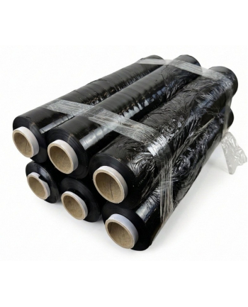 bstech Folia stretch czarna 23mic 3,0kg x 6 BOX