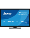 iiyama Monitor 24 cale T2438MSC-B2 IPS,FHD,DP,HDMI,2x2W,2xUSB,600(cd/m2),   10pkt.7H,IP1X(FRONT),PION/POZIOM - nr 32