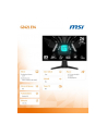 msi Monitor G242L E14    23.8/LED/FHD/Flat/144Hz/Czarny - nr 6