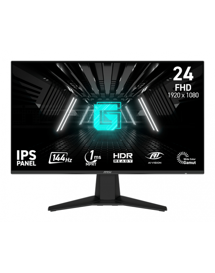 msi Monitor G242L E14    23.8/LED/FHD/Flat/144Hz/Czarny główny