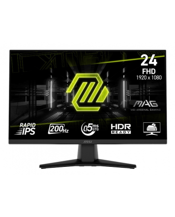 msi Monitor MAG 242F     23.8 cala/LED/FHD/Flat/200Hz/Czarny