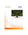msi Monitor MAG 274CQF     27 ''/LED/WQHD/Zakrzywiony/180Hz/Czarny - nr 6