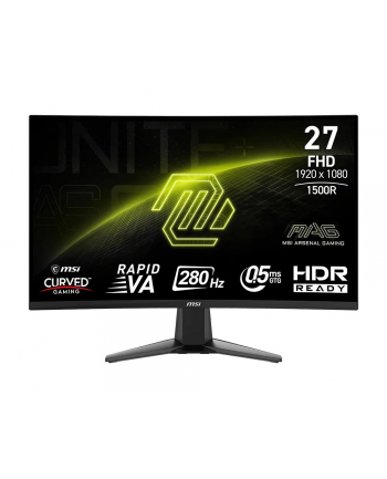 msi Monitor MAG 276CXF     27 '' LED/FHD/Zakrzywiony/280Hz/Czarny